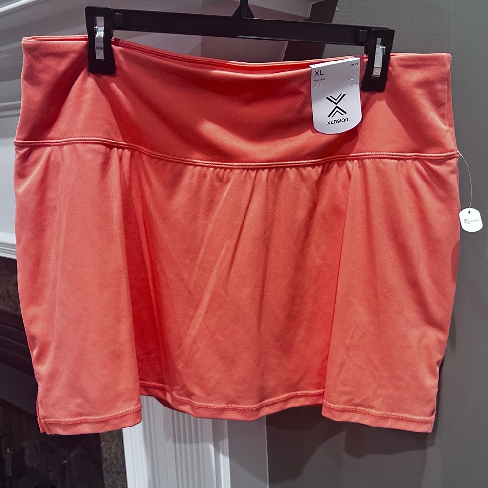 Xersion Coral Athletic Skirt